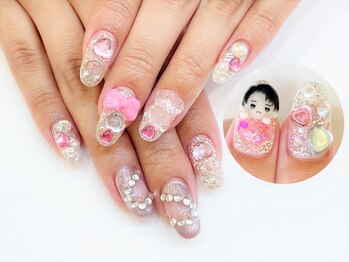 ネイルコレクション ピンク(Nail Collection Pink)/ジェル放題＋推しキャラ３Ｄ♪