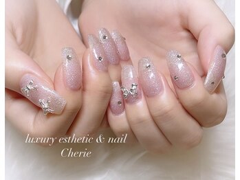 シェリエ(Cherie)/韓国ネイル/リボン