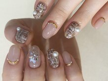 ティンク(Tink)/キラキラネイル　ツイード　結晶