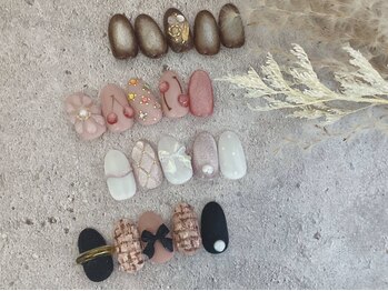 キャンアイドレッシー 平塚店の写真/秋の最新デザイン・トレンドカラーで指先まで彩る☆定額デザインはもちろん、持ち込みアートもご対応！