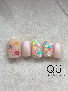 フラワーネイル