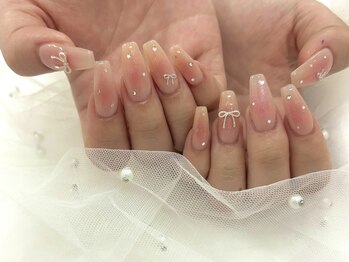 ワイズビューティー 天王寺店(y's beauty)の写真/アートが出来ないOLさん必見◆シンプルでも楽しさ生み出す【y's beauty】が大人女子にお勧めネイルを提供！