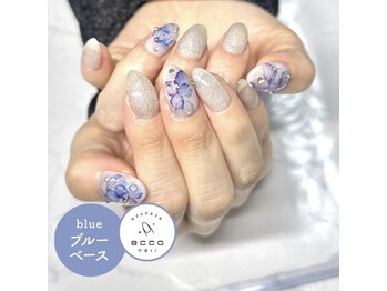 エッコネイル 長野駅東口前店(ecco nail)/梅雨梅雨デザイン!