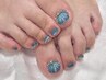 初回オフ無料　FOOTジェルつけ放題150分コース14480円　
