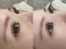 ビューティーサロン ココ 春日井店(BeautySalon COCO)の雰囲気（エクステ束感仕上げです。まつげパーマ/マツエク/LED/眉毛/上下）