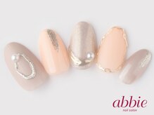 ネイルサロンアビー 北千住店(abbie)/大人ミラーネイル　￥11330