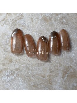 ネイルサロンクリアヴィラ(nail salon clear villa)/trend designコース¥8990
