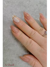 アズール(A/ZOOR)/チェックネイル