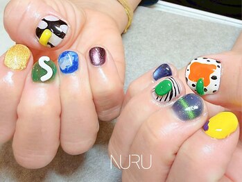 ヌル ネイル 新宿(NURU NAIL)/個性派/カラフル/新宿