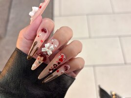 ★バレンタインロングネイル★