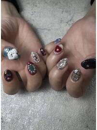 オシャレ個性派ネイル