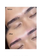 アンノウン 中崎町(Unknown.)/ストレート眉/眉毛/メンズ眉毛