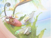 ネイルサロン ティディ(TIDY)/おしゃれ感グレードUPのリーフ型