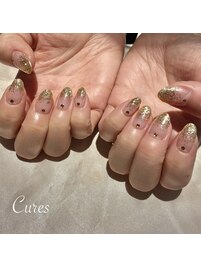 ゴールドネイル☆