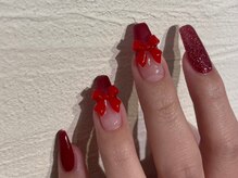 エクリュ(ecru.)/韓国ガーリー♪リボンネイル