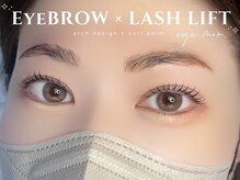 アイモア 西尾店(eye mor.)/まつ毛パーマ×美眉wax