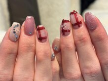 シェリーラメール 原宿店(cherie la mer)/チェックネイル