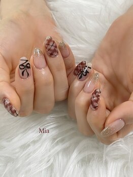 ミア(Mia)/バレンタインネイル♪