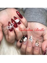 エスフィーネイルサロン ブリーユ(Esfy nailsalon Brille)/ハート埋め込みネイル