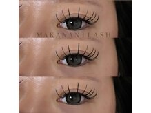 マカナニラッシュ(MAKANANI LASH)/ロングフラットラッシュ