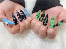 ルアナ(Luana.)/青緑スターネイル