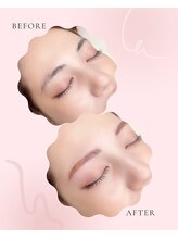 アイル 釧路昭和店(eyell)/シングルカラーアイブロウ施術