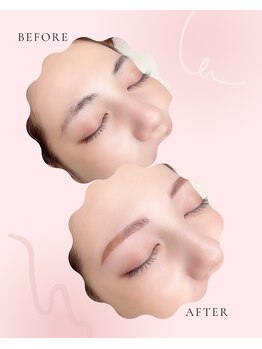 アイル 釧路昭和店(eyell)/シングルカラーアイブロウ施術