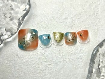 ボタネイル 近鉄八尾駅前店(BOTA NAIL)/27.40種セレクトフット10月