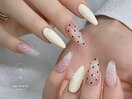 定額90分/春ネイル/レースネイル