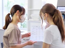 脱毛・頭皮の育毛促進サロン ATENA【全身脱毛/VIO/メンズ脱毛/ヒゲ脱毛】の雰囲気(脱毛の通い方や今までの経験でご不安なことなどご相談ください◎)