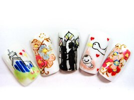 幸せのチャペルネイル