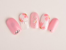 フラワーネイル90分6930円