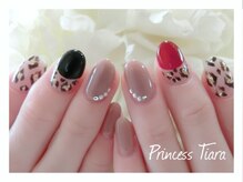 グランチュール(Grantulle)/アニマル柄ネイル