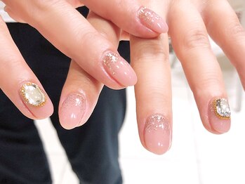 ネイルマジック 仙台一番町店(NAIL MAJIC)/ブローチ韓国ネイル☆¥8800