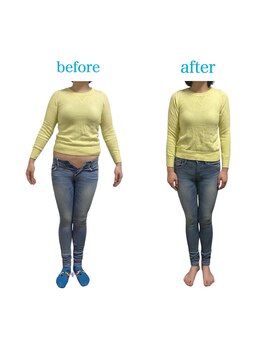 トータルケアーサロン アクア 時津(AQUA)/ピチピチだった服もスッキリ！