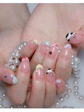 サムズアップネイル(thumbs up nail)/お客様ネイル