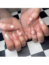 モレリア 心斎橋店(morelia)/薔薇ネイル