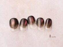 アイネイルズ 横浜EAST店(I-nails)/塗りかけマグネットネイル