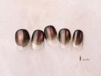 アイネイルズ 横浜EAST店(I-nails)/塗りかけマグネットネイル