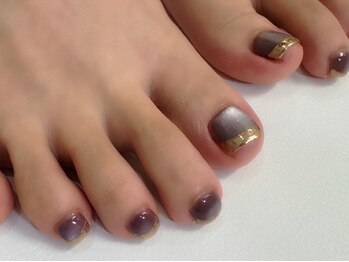 ネイルサロン クール(Nailsalon Coeur)の写真/サンダルの季節がすぐそこに♪Nailsalon Coeurでは、トレンドを押さえたフットネイルが大人気！