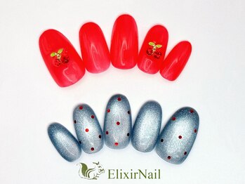 エリクサーネイル 神田(Elixir Nail)/シンプル / クーポン使用
