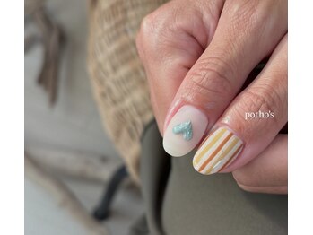 親指デザイン♪