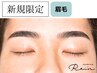 メンズアイブロウWAX+眉カラー+[間引きorケア]+セット◆通常¥10,700