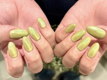 ハズグラスネイル(Haze Grass nail)/ユニコーンワンカラー