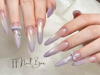 ティティネイルバー(T.T Nail Bar)/チップ長さ出しグラデーション