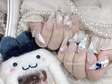 リンドネイル バイ モカ アンド ララ(Lind nail by moca and LaLa)/【mio】ツイードネイル