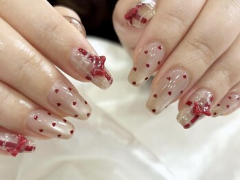 マリーネイルズ 大阪梅田店(MARIE NAILS)/新規様8000円 0205d カフェラテ