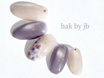 ハク ネイル バイジェービー 稲毛(hak nail byjb)/定額　9900