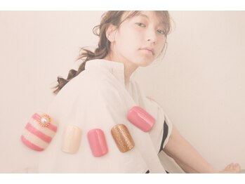 ルーヴル ネイルアンドアイラッシュ 生駒(LOUVRE nail&eyelash)/ガールズピンク