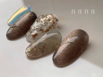 ナナ 白金高輪(nana)/大人 ブラウンネイル